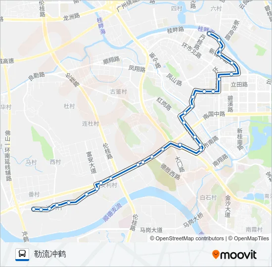 315路 Bus Line Map