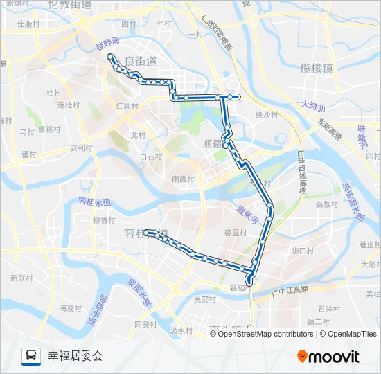 320路 Bus Line Map