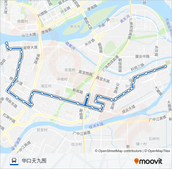 323路 Bus Line Map