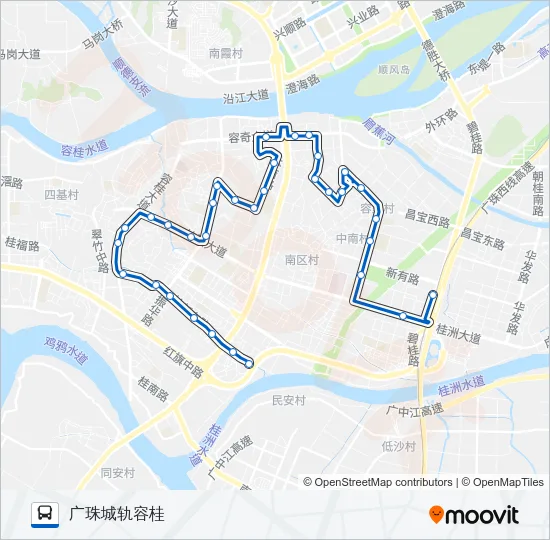 324路 Bus Line Map