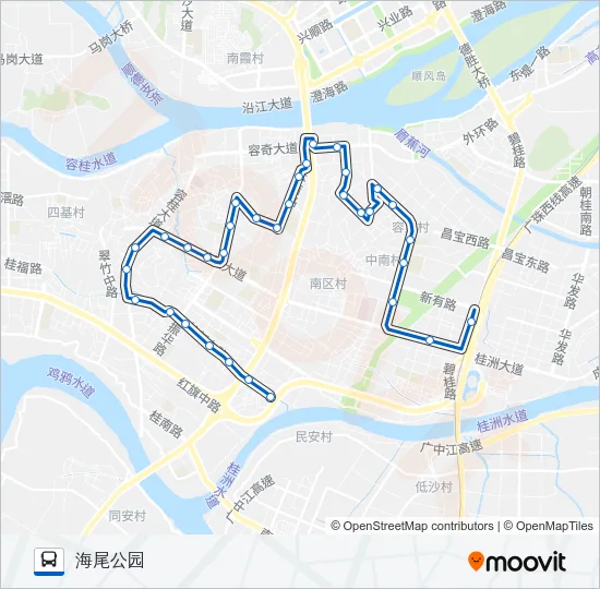 324路 Bus Line Map