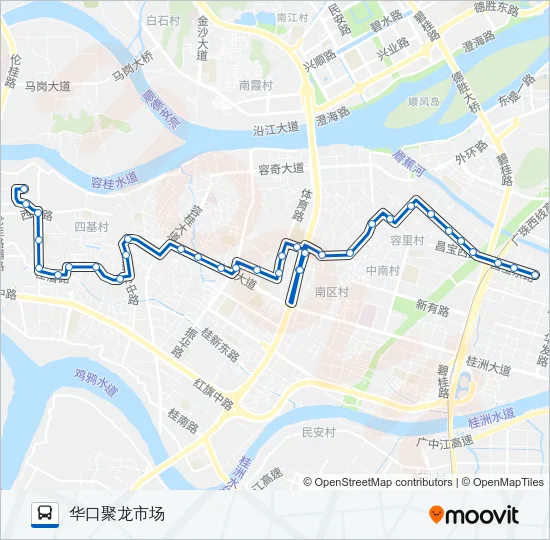 325路 Bus Line Map