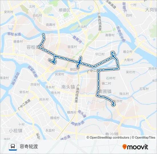 326路 Bus Line Map