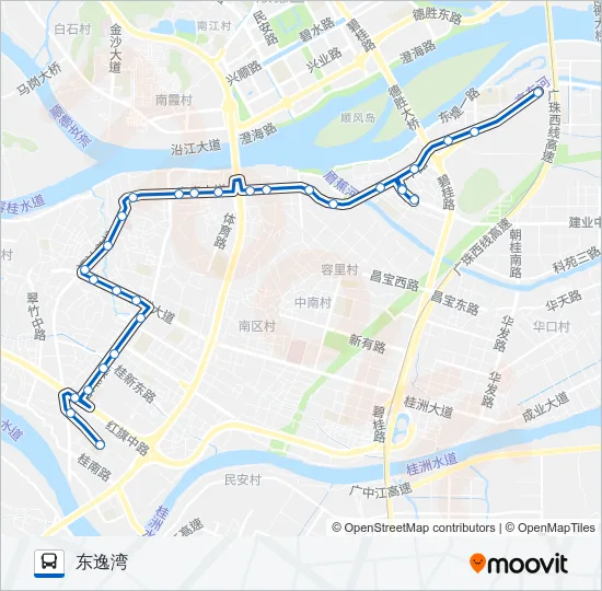 329路 Bus Line Map