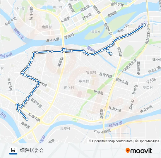 329路 Bus Line Map