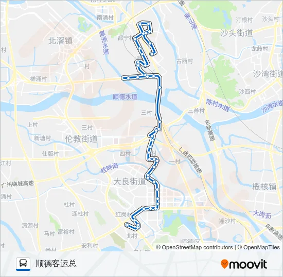 331路 Bus Line Map