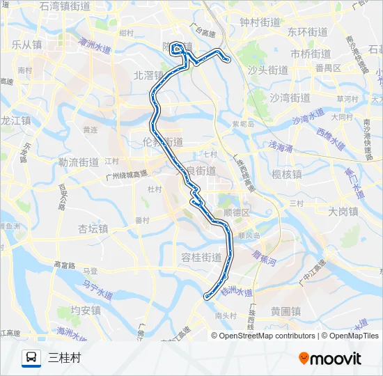 335路 Bus Line Map