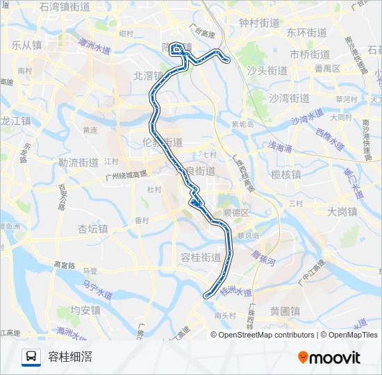 335路 Bus Line Map