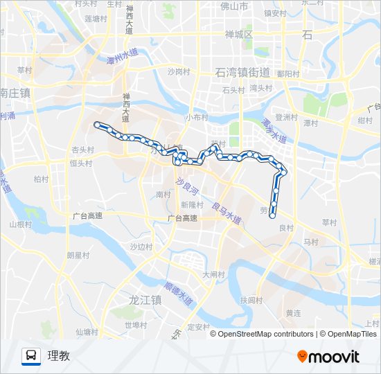 公交342路的线路图