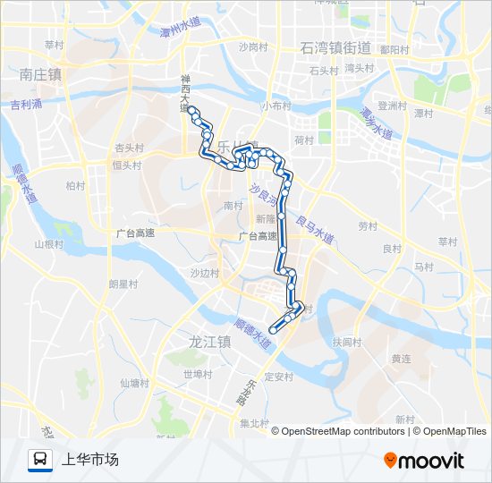 公交346路的线路图