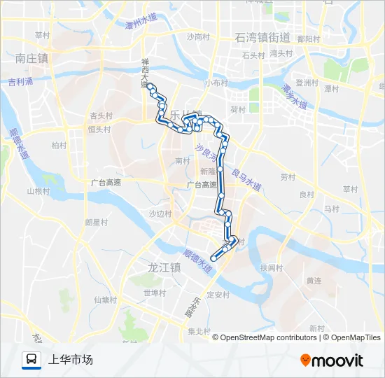 346路 Bus Line Map