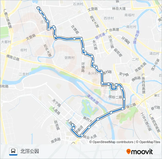 353路 Bus Line Map