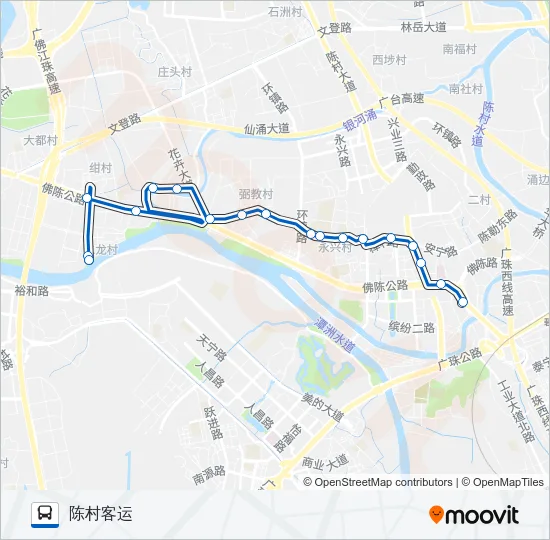 356路 Bus Line Map