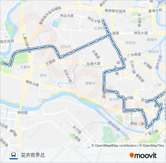 357路 Bus Line Map