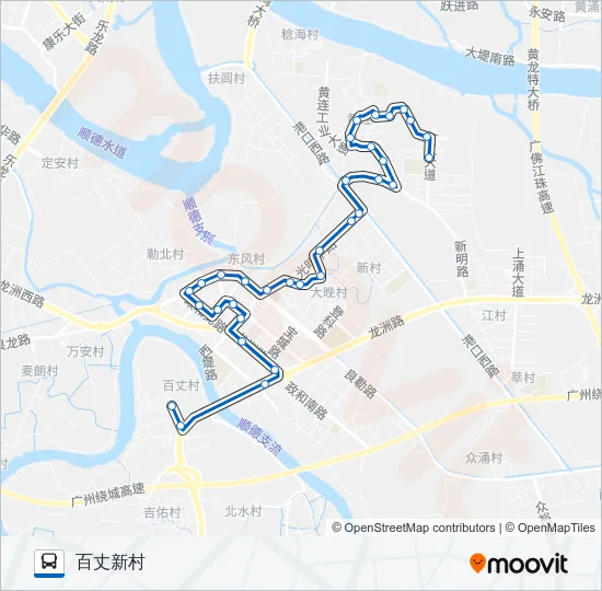 364路 Bus Line Map