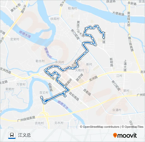 364路 Bus Line Map