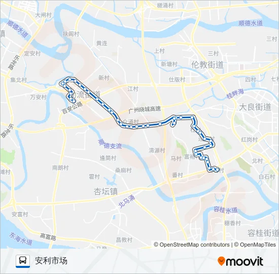 369路 Bus Line Map