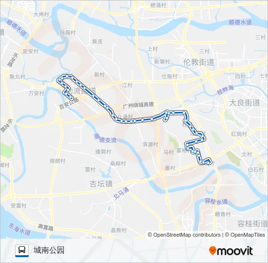 369路 Bus Line Map