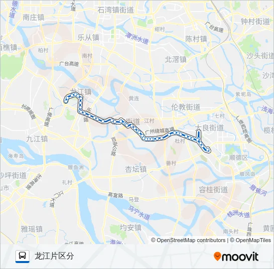 371路 Bus Line Map