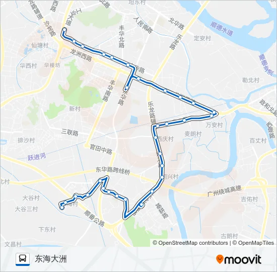 374路 Bus Line Map