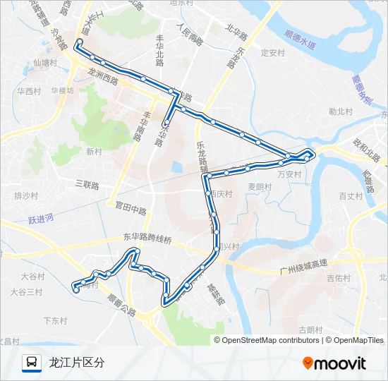 374路 Bus Line Map