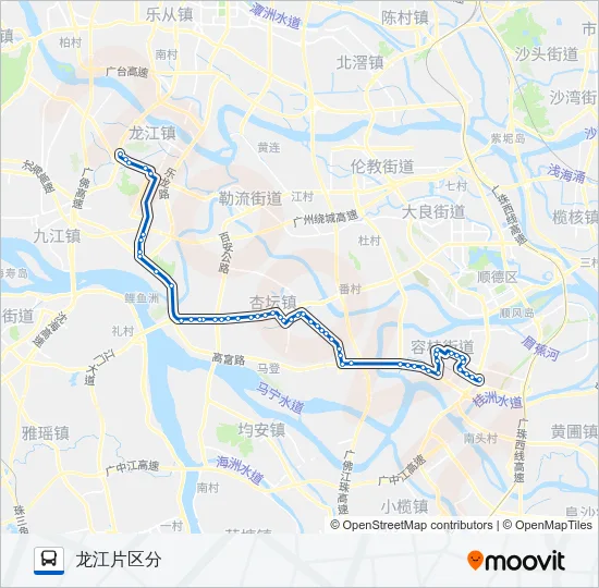 377路 Bus Line Map