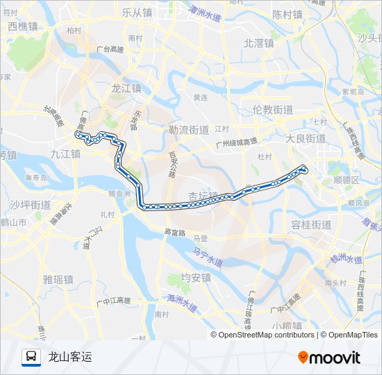 公交378路的线路图