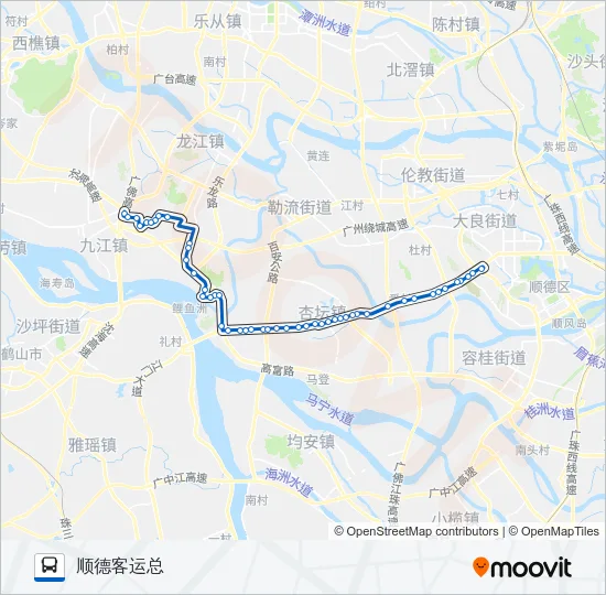 378路 Bus Line Map