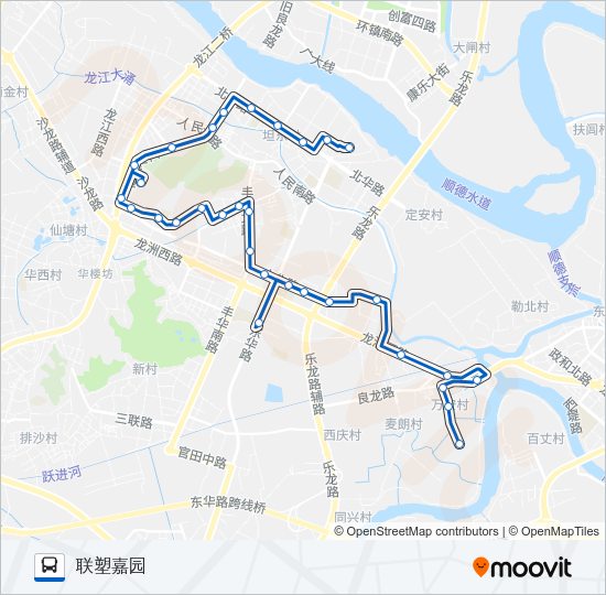 公交379路的线路图