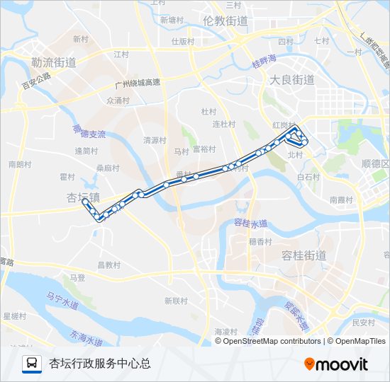 381路路线:日程,站点和地图