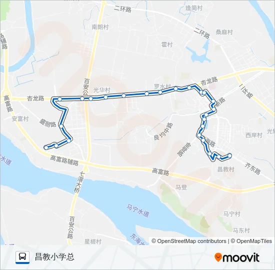 388路 Bus Line Map