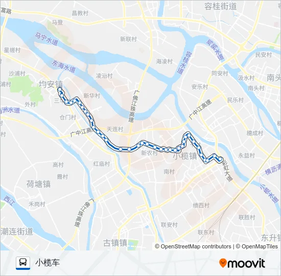 390路 Bus Line Map