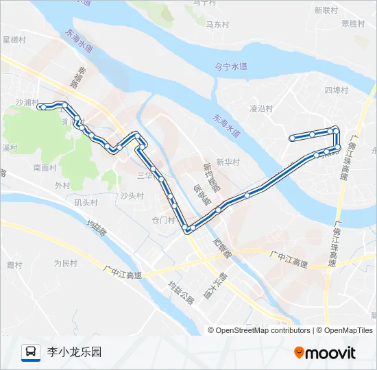 394路 Bus Line Map