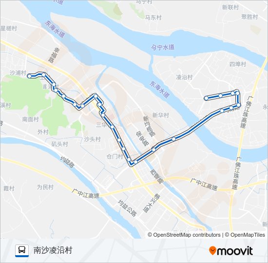 公交394路的线路图