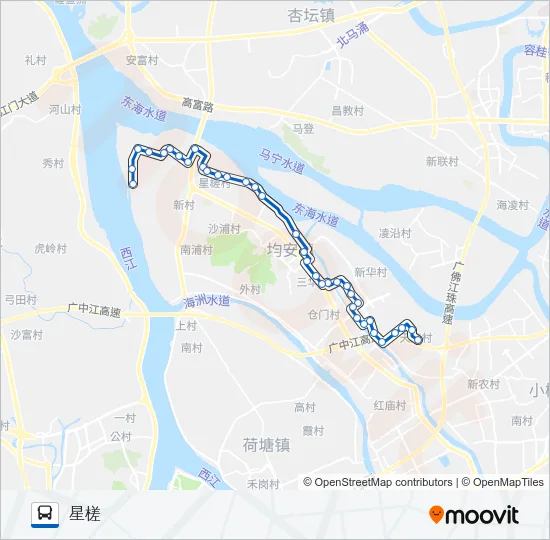 396路 Bus Line Map