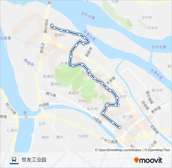 397路 Bus Line Map