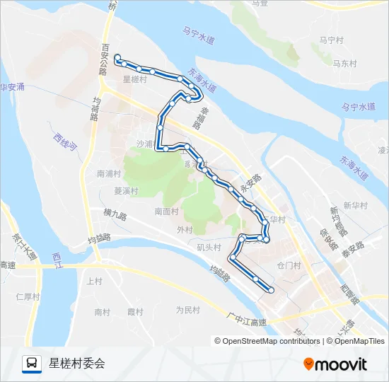 397路 Bus Line Map