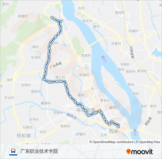 524路 Bus Line Map