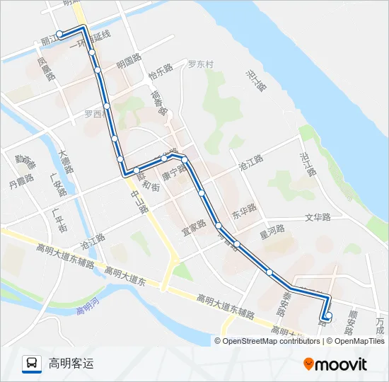 532路 Bus Line Map