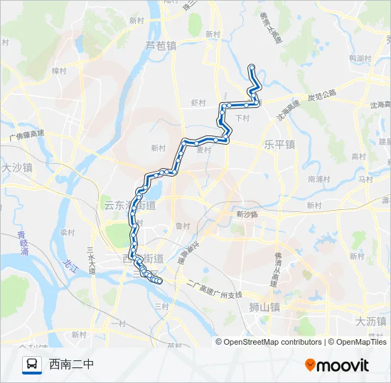 612路 Bus Line Map