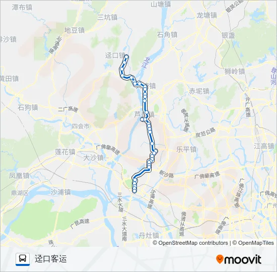 616路 Bus Line Map