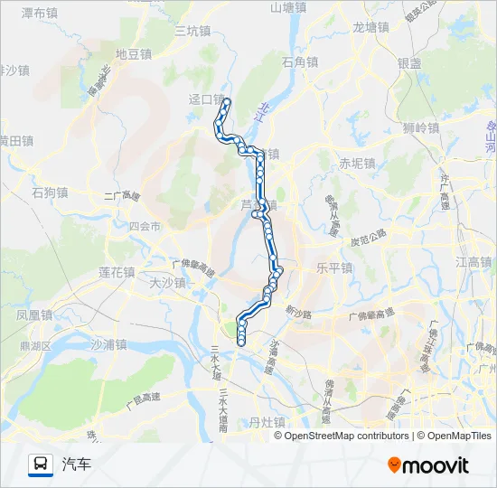616路 Bus Line Map