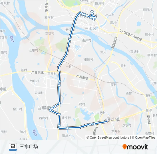 618路 Bus Line Map