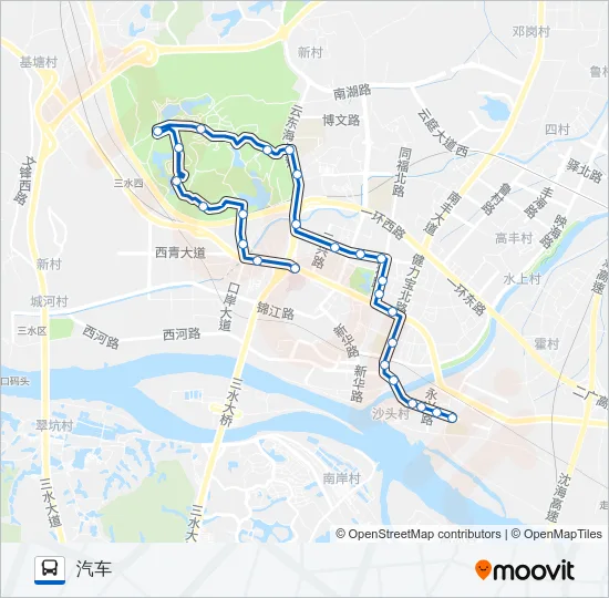 619路 Bus Line Map