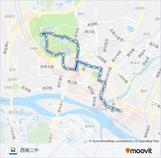619路 Bus Line Map