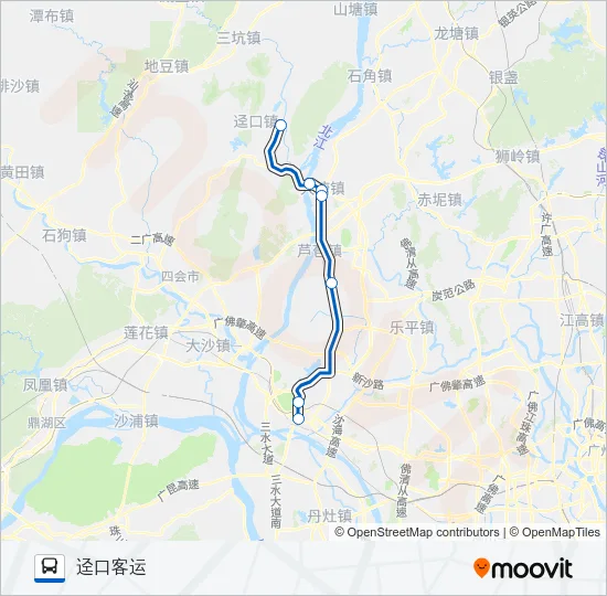 626路 Bus Line Map