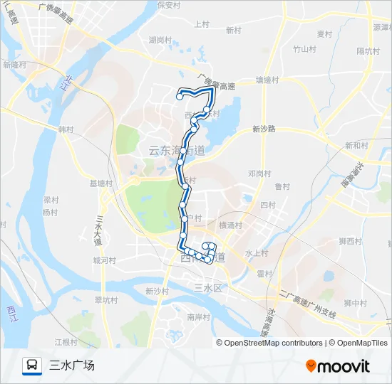 630路 Bus Line Map