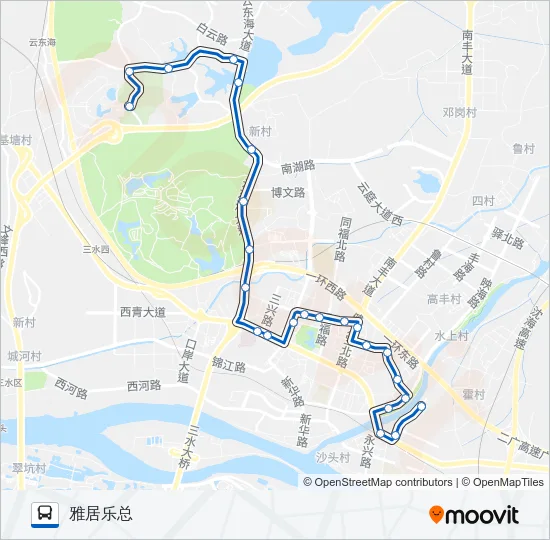 635路 Bus Line Map