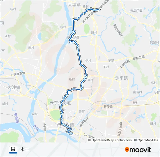 646路 Bus Line Map