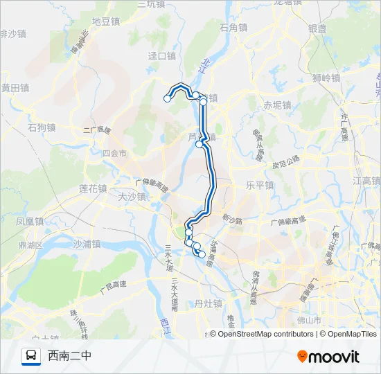 652路 Bus Line Map